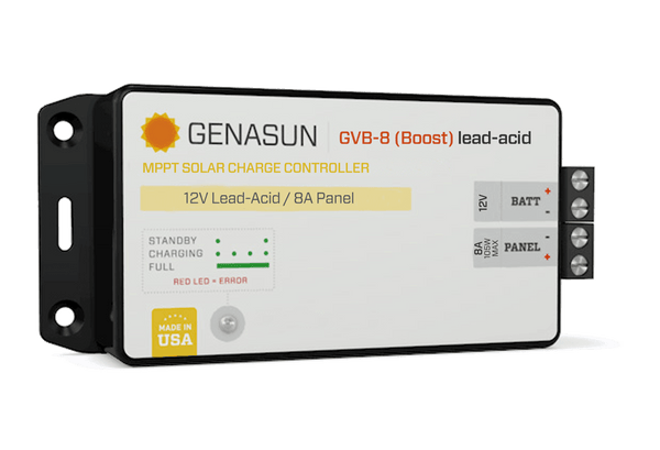 4thD Solar Genasun GVB-8 (Boost) 105W/210W/325W/350W | Solar charge controller with MPPT, Solar Controller,Genasun