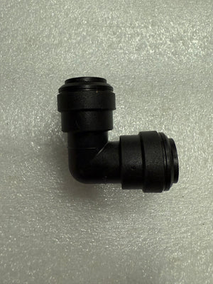 Equal elbow push fit connector