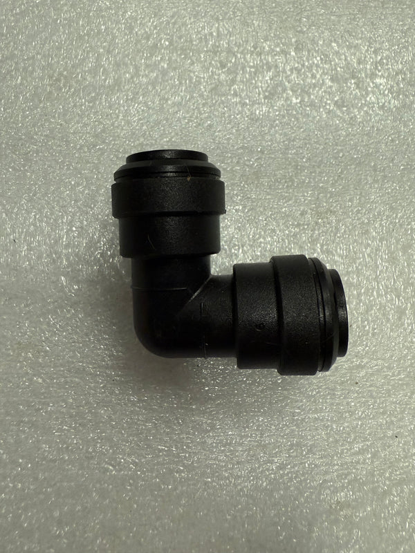 Equal elbow push fit connector