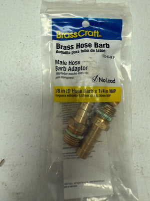 Brass hose Barb