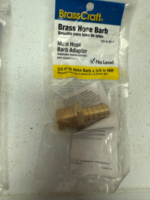 Male hose barb adaptor