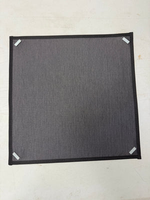 Square fabric magnetic corners