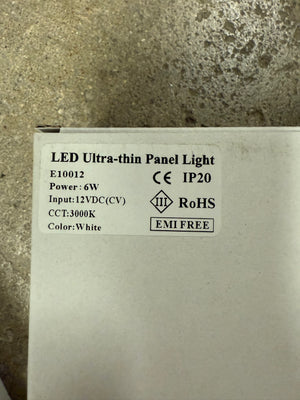 LED ultra-thin panel light