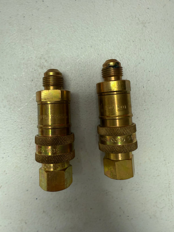 Quick connect fittings