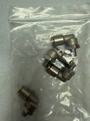 Swivel male elbow