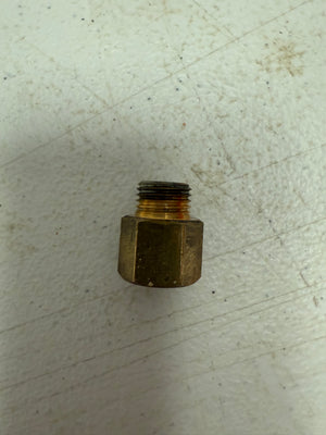 Brass pipe fitting