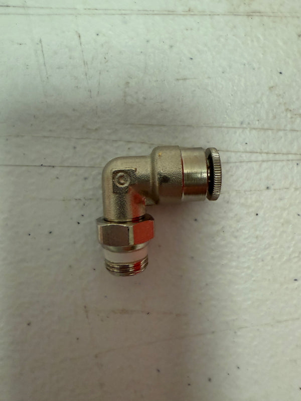 Camozzi swivel elbow push in fitting