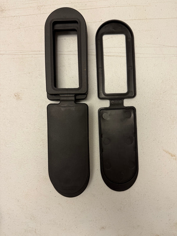 Plastic battery cover