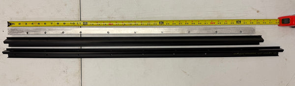 Flat metal rod