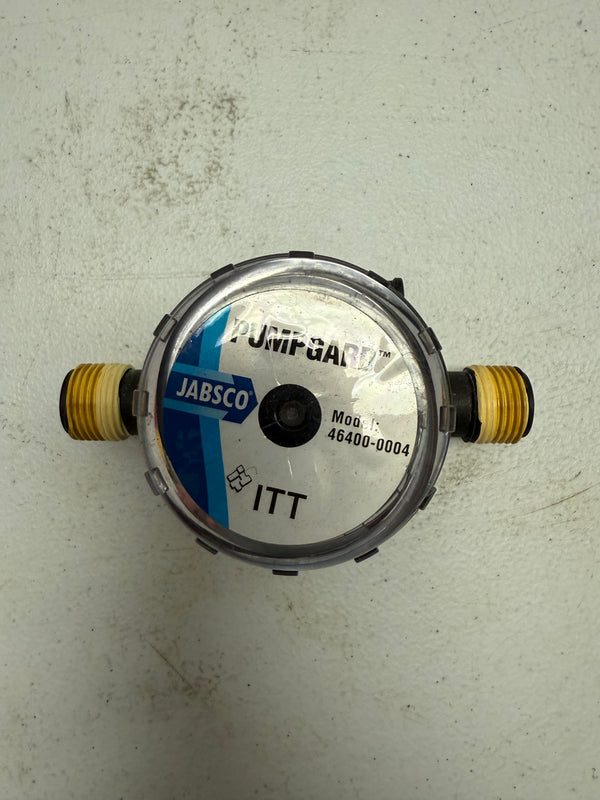Pumpgard in-line strainer