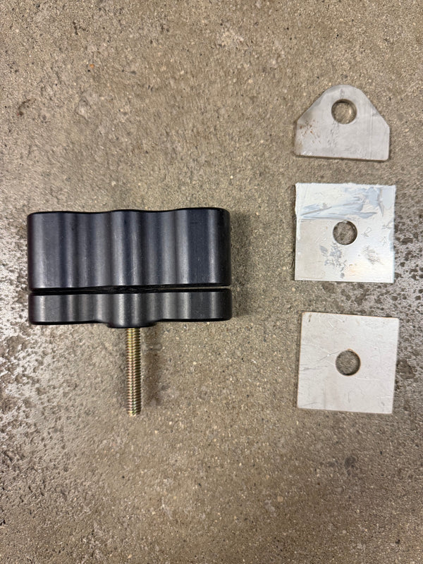 Metal squares and twist handle