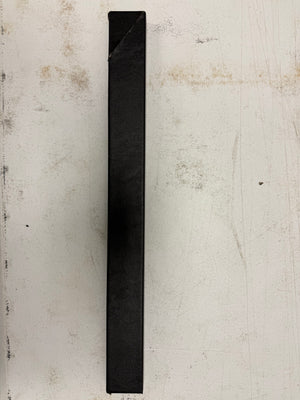 Leather covers black beam