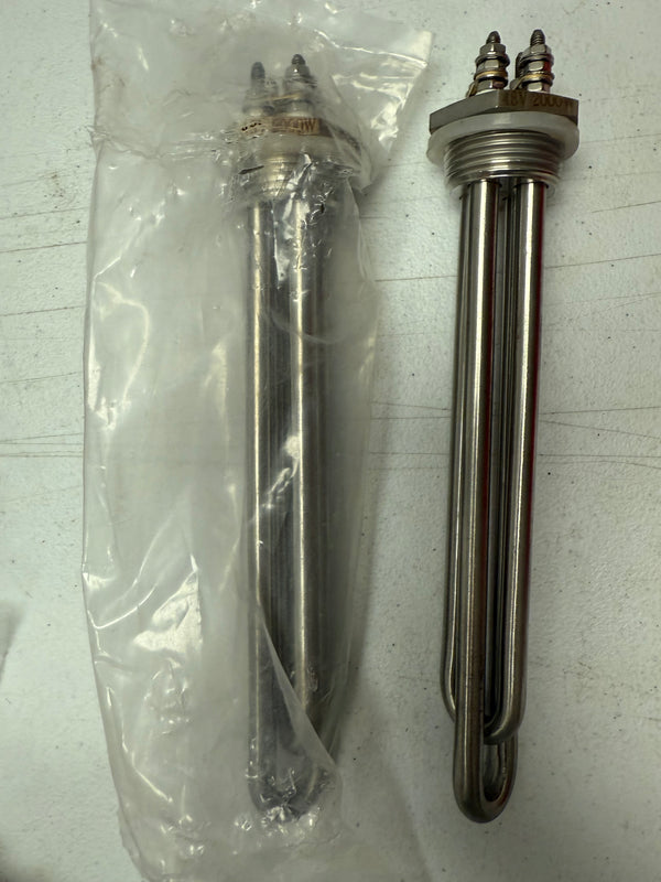 Dc water heater element