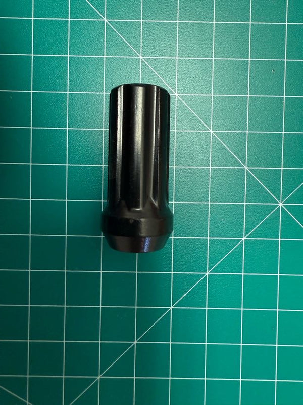 Spline black closed nut