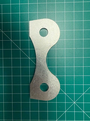 rounded metal piece