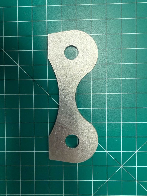 rounded metal piece