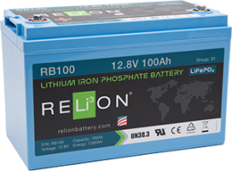 4thD Solar Panels with Relion Batteries