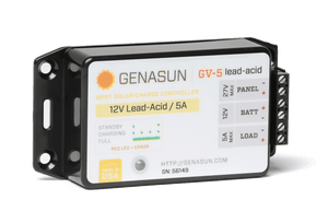 4thD Solar Genasun GV-5 - 65W 5A | Solar charge controller with MPPT, Solar Controller,Genasun